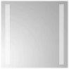 Lustro łazienkowe z LED, 30x30 cm