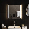 Lustro łazienkowe z LED, 50x50 cm