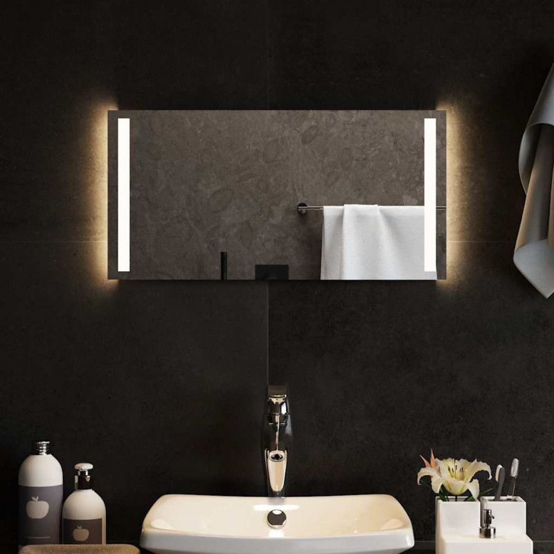 Lustro łazienkowe z LED, 60x30 cm
