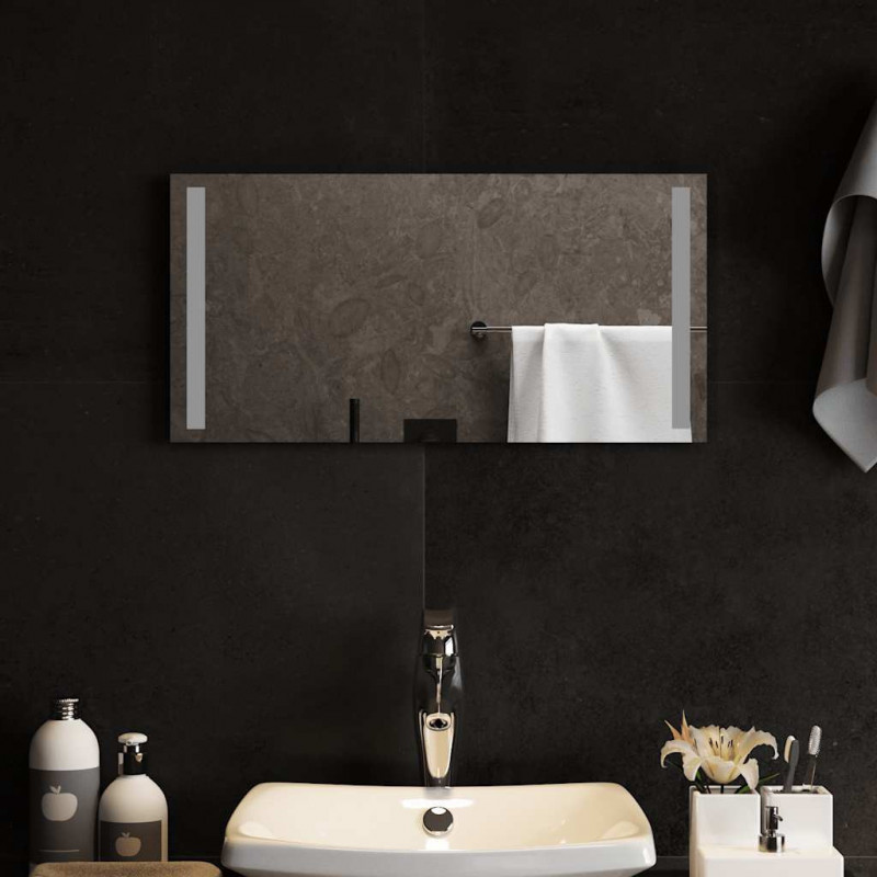 Lustro łazienkowe z LED, 60x30 cm