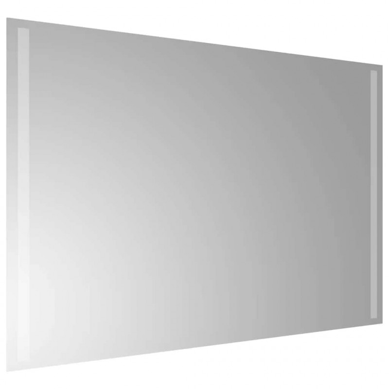 Lustro łazienkowe z LED, 90x60 cm