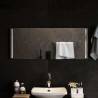 Lustro łazienkowe z LED, 100x40 cm