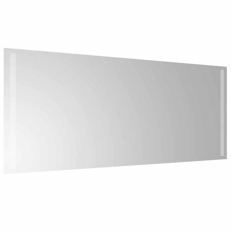 Lustro łazienkowe z LED, 100x40 cm