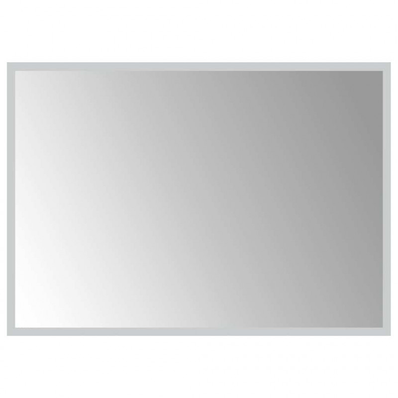 Lustro łazienkowe z LED, 70x50 cm