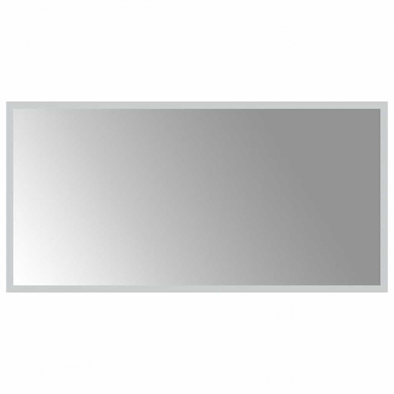 Lustro łazienkowe z LED, 80x40 cm