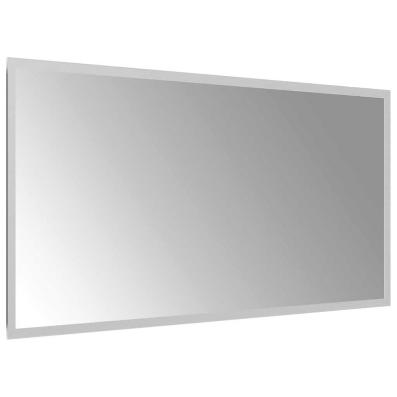 Lustro łazienkowe z LED, 80x40 cm