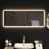 Lustro łazienkowe z LED, 100x40 cm