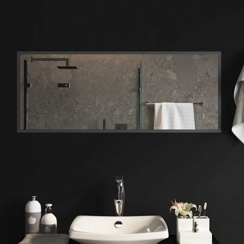 Lustro łazienkowe z LED, 100x40 cm
