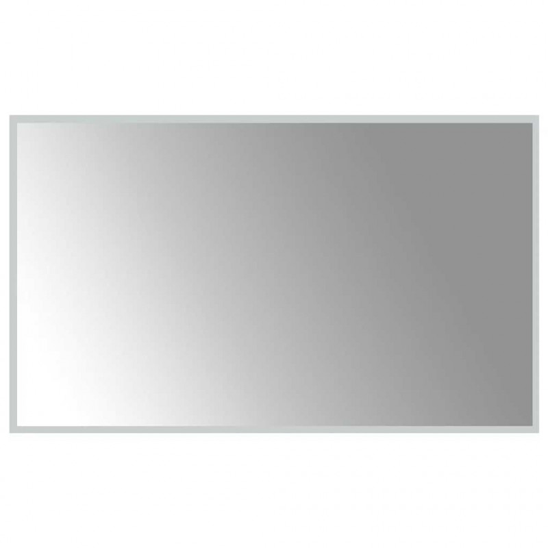 Lustro łazienkowe z LED, 100x60 cm
