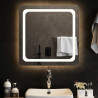Lustro łazienkowe z LED, 60x60 cm