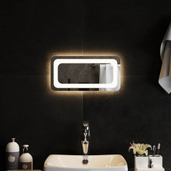 Lustro łazienkowe z LED, 40x20 cm