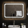 Lustro łazienkowe z LED, 80x60 cm