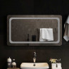 Lustro łazienkowe z LED, 90x50 cm