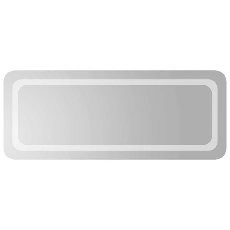 Lustro łazienkowe z LED, 100x40 cm