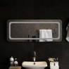 Lustro łazienkowe z LED, 100x40 cm