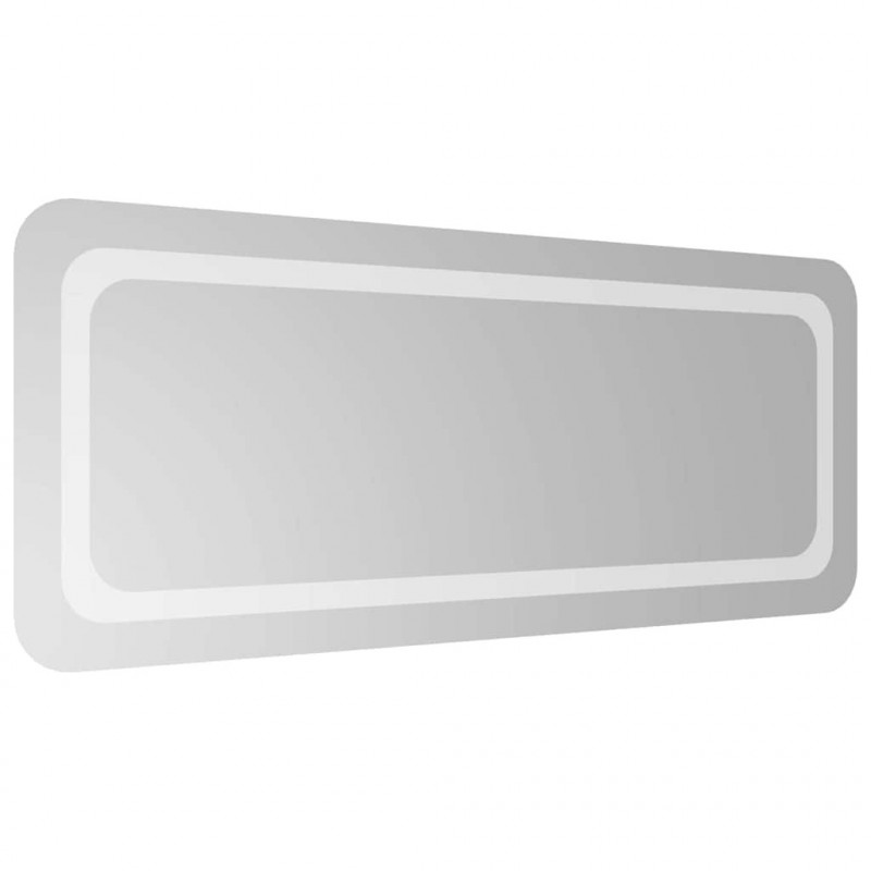 Lustro łazienkowe z LED, 100x40 cm
