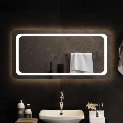 Lustro łazienkowe z LED, 100x50cm