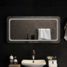 Lustro łazienkowe z LED, 100x50cm
