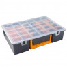 Organizer, 2 szt., z wyjmowanymi przegrodami, 360x250x85 mm, PP