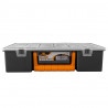 Organizer, 2 szt., z wyjmowanymi przegrodami, 360x250x85 mm, PP