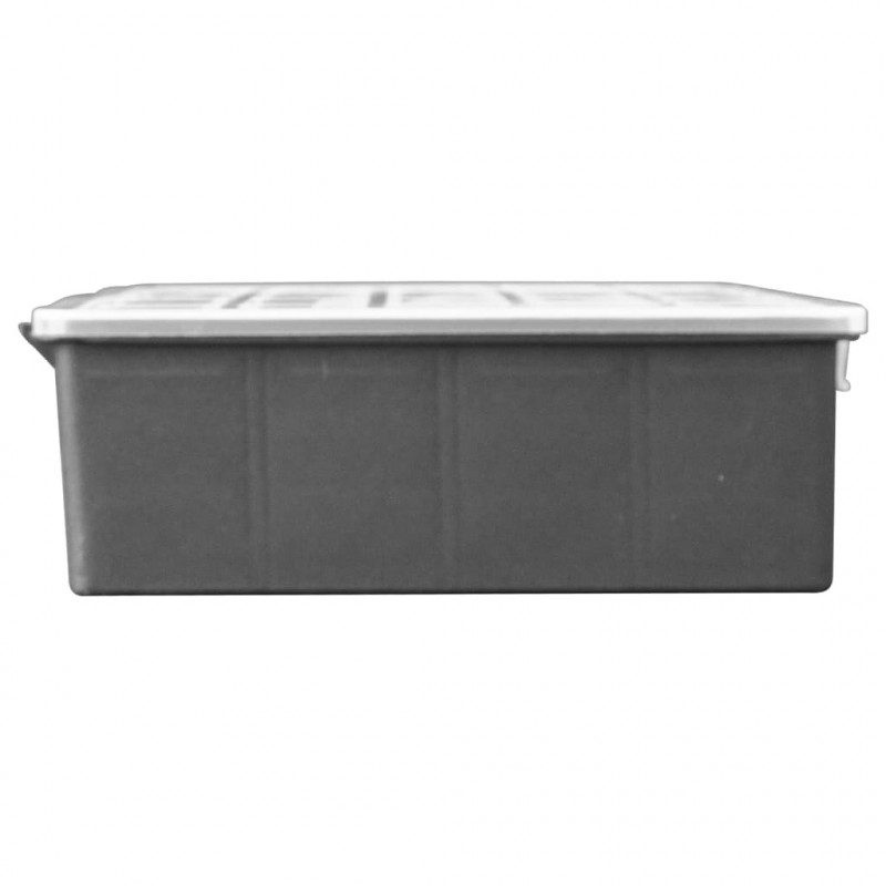 Organizer, 2 szt., z wyjmowanymi przegrodami, 360x250x85 mm, PP