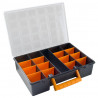 Organizer, 2 szt., z wyjmowanymi przegrodami, 360x250x85 mm, PP