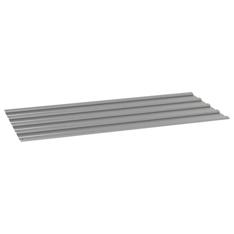 Panele dachowe, 12 szt., rdzawe, 100x44 cm, stal kortenowska