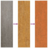 Panele dachowe, 12 szt., rdzawe, 100x44 cm, stal kortenowska