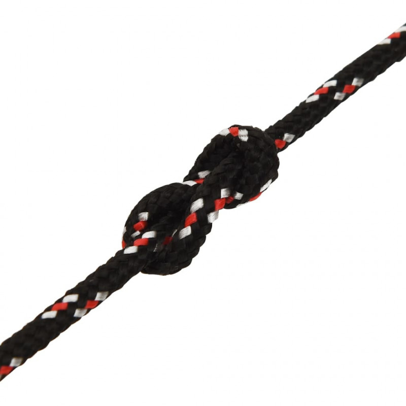 Linka żeglarska, czarna, 3 mm, 250 m, polipropylen