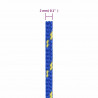 Linka żeglarska, niebieska, 2 mm, 50 m, polipropylen