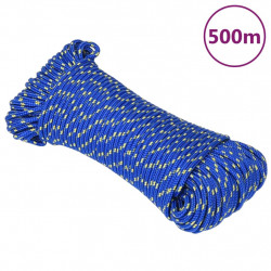 Linka żeglarska, niebieska, 5 mm, 500 m, polipropylen