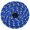 Linka żeglarska, niebieska, 12 mm, 25 m, polipropylen