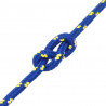 Linka żeglarska, niebieska, 12 mm, 25 m, polipropylen