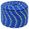 Linka żeglarska, niebieska, 14 mm, 25 m, polipropylen