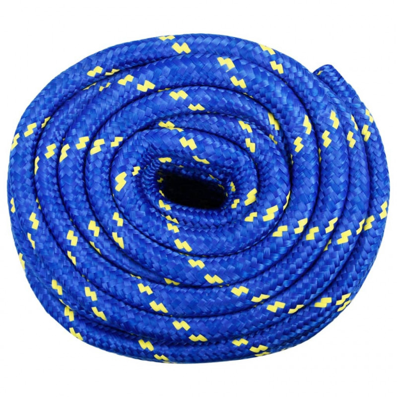 Linka żeglarska, niebieska, 20 mm, 50 m, polipropylen