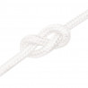 Linka żeglarska, biała jednolita, 12 mm, 100 m, polipropylen