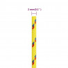 Linka żeglarska, żółta, 2 mm, 250 m, polipropylen