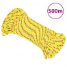 Linka żeglarska, żółta, 5 mm, 500 m, polipropylen