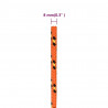 Linka żeglarska, pomarańczowa, 8 mm, 50 m, polipropylen