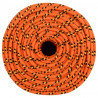 Linka żeglarska, pomarańczowa, 10 mm, 25 m, polipropylen