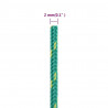 Linka żeglarska, zielona, 2 mm, 50 m, polipropylen