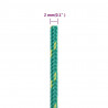 Linka żeglarska, zielona, 2 mm, 250 m, polipropylen