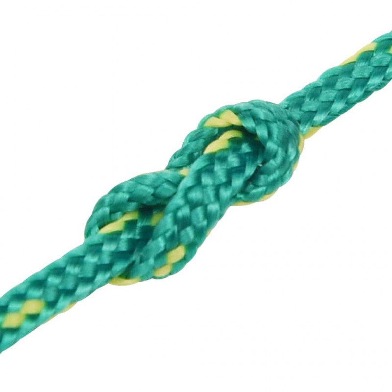 Linka żeglarska, zielona, 2 mm, 500 m, polipropylen