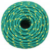 Linka żeglarska, zielona, 12 mm, 50 m, polipropylen