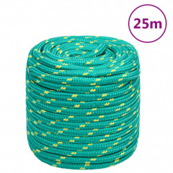 Linka żeglarska, zielona, 18 mm, 25 m, polipropylen