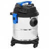 Odkurzacz na mokro i na sucho, 1200 W, 20 L, srebrny