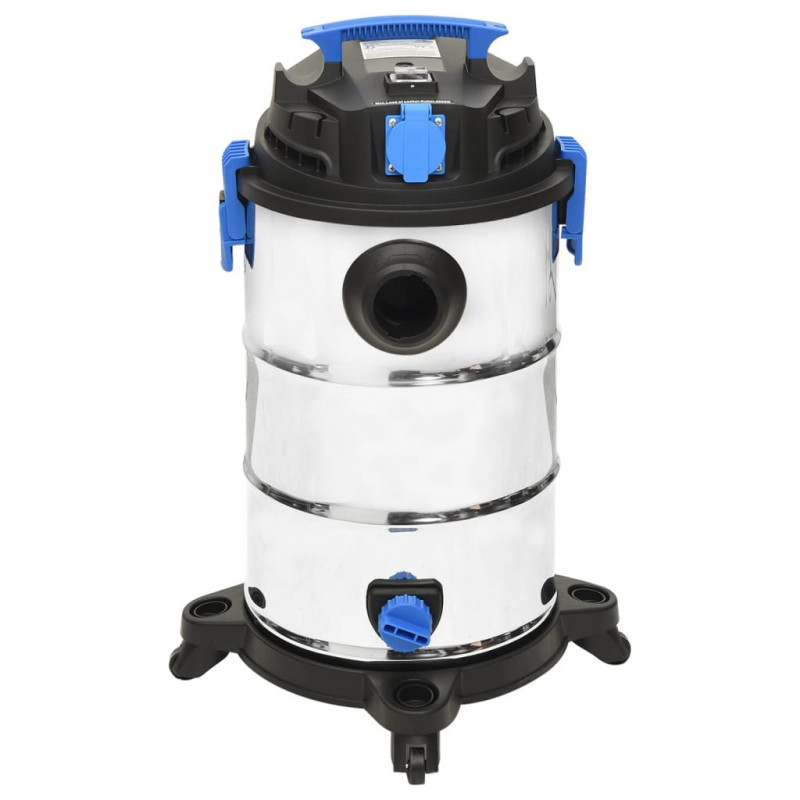 Odkurzacz na mokro i na sucho, 1200 W, 30 L, srebrny