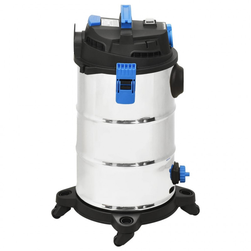 Odkurzacz na mokro i na sucho, 1200 W, 30 L, srebrny