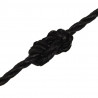 Linka robocza, czarna, 3 mm, 100 m, polipropylen