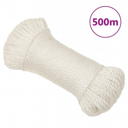 Linka robocza, biała, 3 mm, 500 m, polipropylen